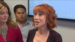 Comedian Kathy Griffin 'not afraid of Trump' News Clip