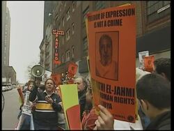 Hundreds protest over Darfur and Myanmar human rights abuses News Clip