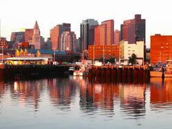 Boston Harbor Stock Footage