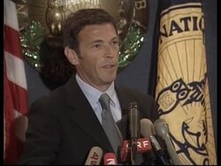 USA: JOERG HAIDER PLANS TO RUN IN NEW YORK MARATHON News Clip