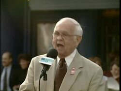 Setting of Guinness Record by the Rockettes Stock Footage