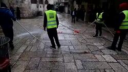 CLEAN : Palestinian stabs Israeli officer shot dead police News Clip