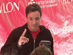 Jimmy Fallon at the 14th Annual NY EIF Revlon Run/Walk Stock Footage