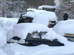 Sheffield Struggling With Heavy Snowfall News Clip