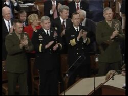 President Bush State of the Union speech on foreign policy News Clip