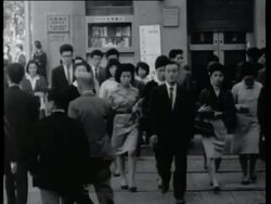 Pedestrians and traffic in Tokyo Stock Footage