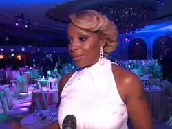 INTERVIEW: Mary J. Blige on why she wanted to be p Stock Footage