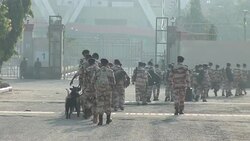 CLEAN: CGames: Delhi swarms with security as athletes arrive News Clip