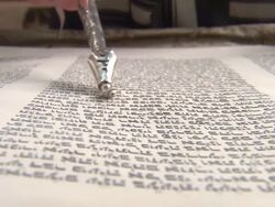 Bar Mitzvah Torah Reading Stock Footage