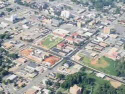 Aerial View of a City Stock Footage