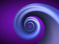 Blue Spiral - Spinning spring in tunnel (HD 720 ORIGINAL) Stock Footage