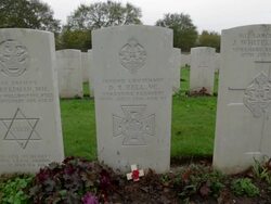 SHADOWS OF WAR: Donald Bell Grave Stock Footage