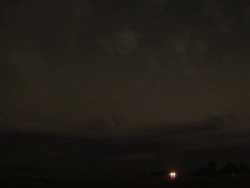 Vivid Lightning At Night - Supercell Thunderstorm Stock Footage