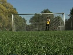 Goalkeeper Stock Footage