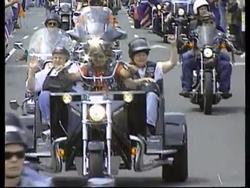 Bikers roll into Washington for Memorial Day rally News Clip