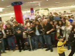 Appearance of Tommy Lee To Promote Brand Extension PL for TL Stock Footage