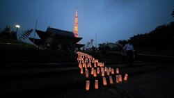 ZÅjÅ-ji Candle Night Stock Footage