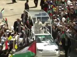 Pope Francis Visits Bethlehem News Clip