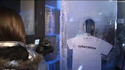 Cool crowd in Barcelona's ice bar News Clip