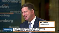 SEC's Clayton Says Capital Shift Not Having Big Economic Impact News Clip