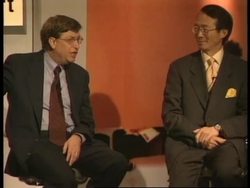 HONG KONG: MICROSOFT SIGN NEW DEAL News Clip