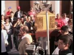 Raul Castro attends first beatification in Cuba News Clip