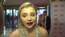 EXCLUSIVE INTERVIEW - Chloe Grace Moretz on 'Brain on Fire' at TIFF 2016 Stock Footage
