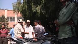 People grieve at hospital following deadly plane crash Instructional Video