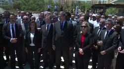CLEAN : Tunisia: Minute of silence for victims at site of attack News Clip