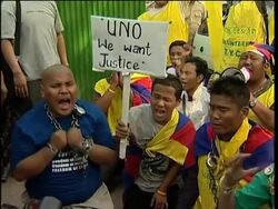 Dozens of Tibetan exiles protest on anniversary of failed uprising News Clip