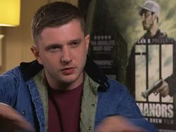 INTERVIEW: Plan B on gangs in east London and kids Stock Footage