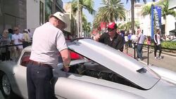 CLEAN : 60 Ferraris draw thousands to Rodeo Drive News Clip