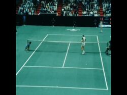 UPITN 16 4 80 SUNTORY TENNIS CHAMPIONSHIPS MENS SINGLES News Clip
