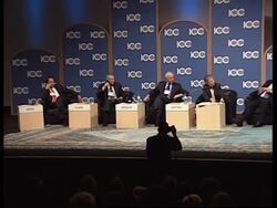 Preview to conference of business leaders News Clip