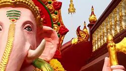 Dolly camera: Ganesh Stock Footage