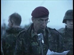 YUGOSLAVIA: KOSOVO: BRITISH COMMANDER JACKSON UPDATE News Clip