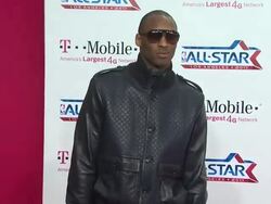 Kobe Bryant at the T-Mobile Magenta Carpet At The 2011 NBA All-Star Game at Los Angeles CA. (Footage by WireImage Video/GettyImages) Stock Footage