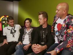 Aqua Interview Stock Footage