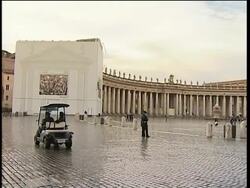 Preparations for Pope''s Christmas Message, reax to attack News Clip