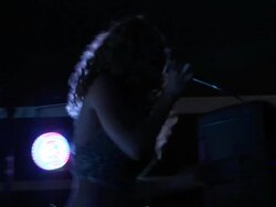 Amanda Reifer, T-Ray Armstrong at Cover Drive Interview at Westfield on April 18, 2012 in London, England.  Stock Footage