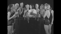 Female students eating raw vegetables and fruit at Success School at Richard Hudnut Beauty Salon in NY City News Clip