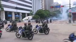 CLEAN : Violence erupts in Venezuela vote (2) News Clip