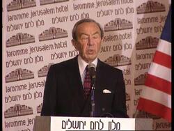 Israel - Peace Talks With Syria Resume News Clip