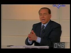 Reactions to debate between Berlusconi and Prodi News Clip