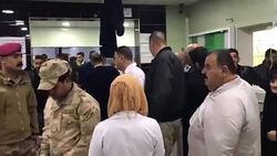 CLEAN : Kirkuk governor visits car bomb victims News Clip