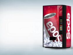 Soda vending machine Stock Footage