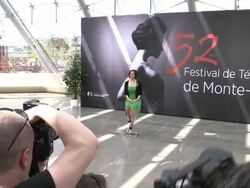 Meg Tilly at the 52nd Annual Monte Carlo Televisio Stock Footage