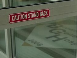 Closed Hospital Stock Footage