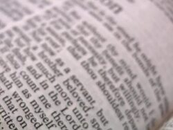 HD 1080i The Book of Philemon Stock Footage