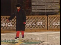 BELGIUM: BRUSSELS: ICE RINK OPENS IN MEDIEVAL SQUARE News Clip